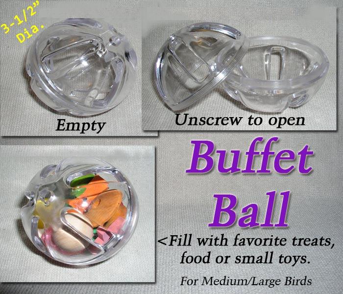 Buffet Ball Foraging Foot Toy